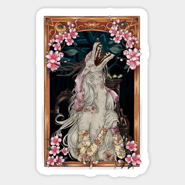 Vicar Amelia Tarot v2 Sticker by WtfBugg